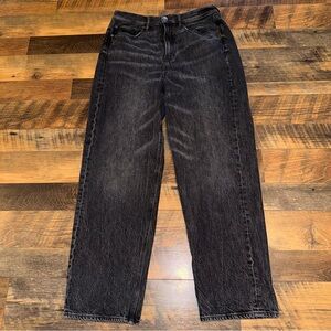 American Eagle Outfitters Black Wide Leg Jeans